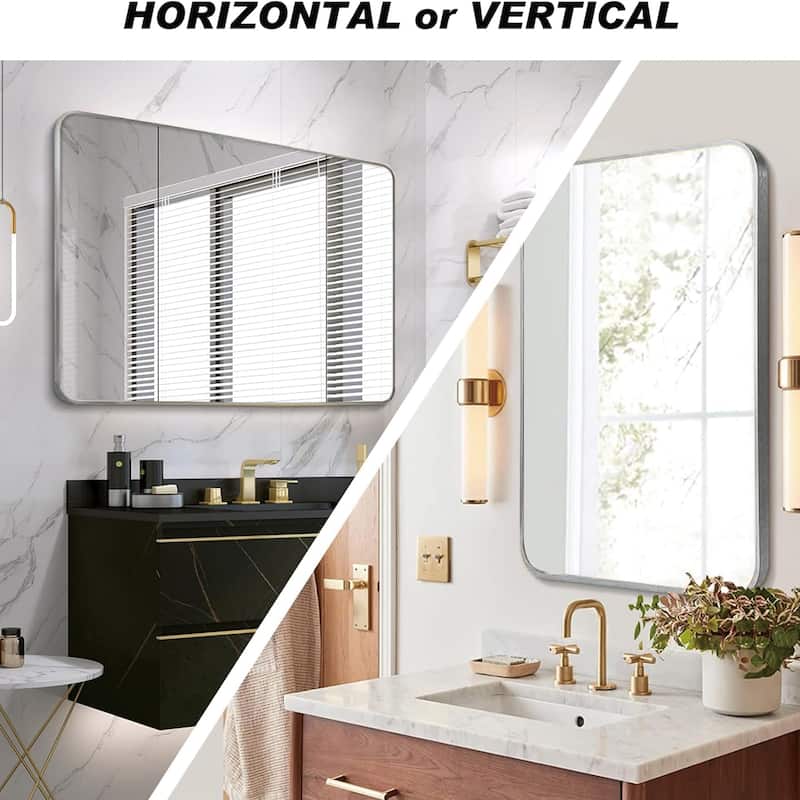 30 "x40" Rectangular Bathroom Wall Mirror