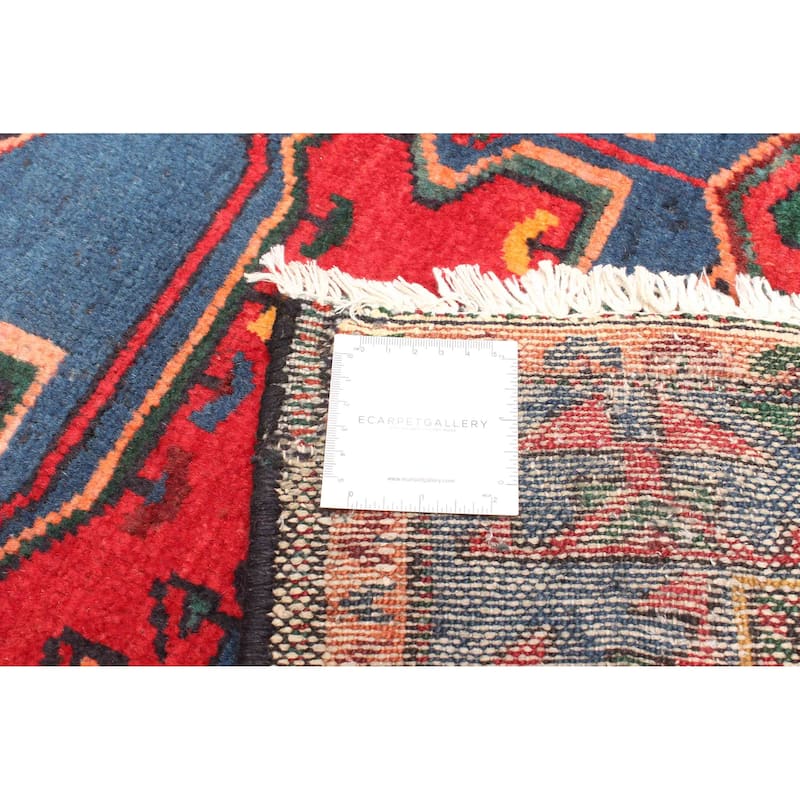 ECARPETGALLERY Hand-knotted Konya Anatolian Blue Wool Rug - 4'2 x 7'5