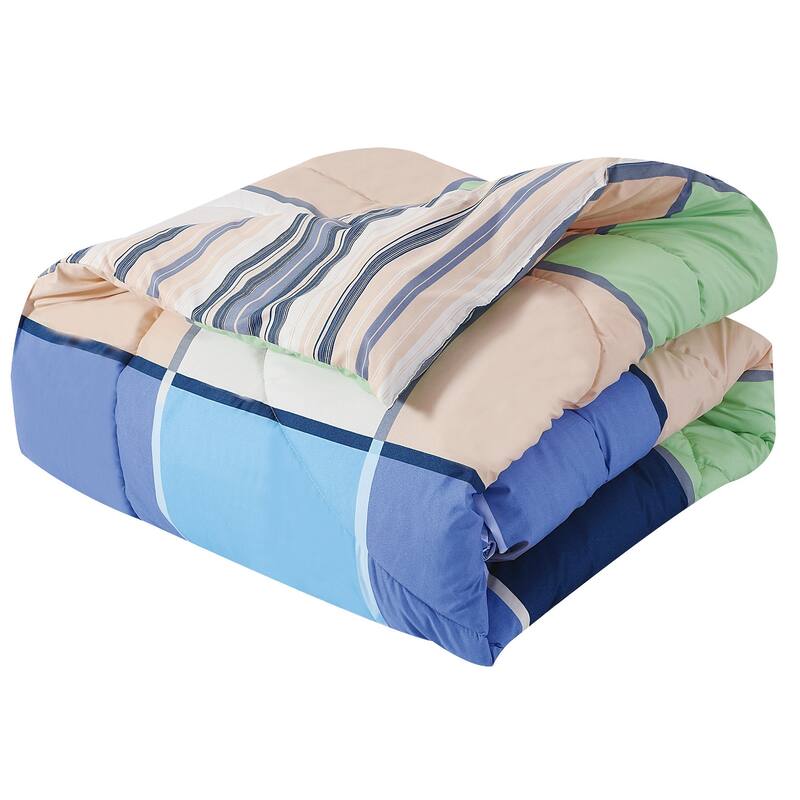Porch & Den Jenne Reversible Patterned Bed-in-a-Bag 8-PC Comforter Set