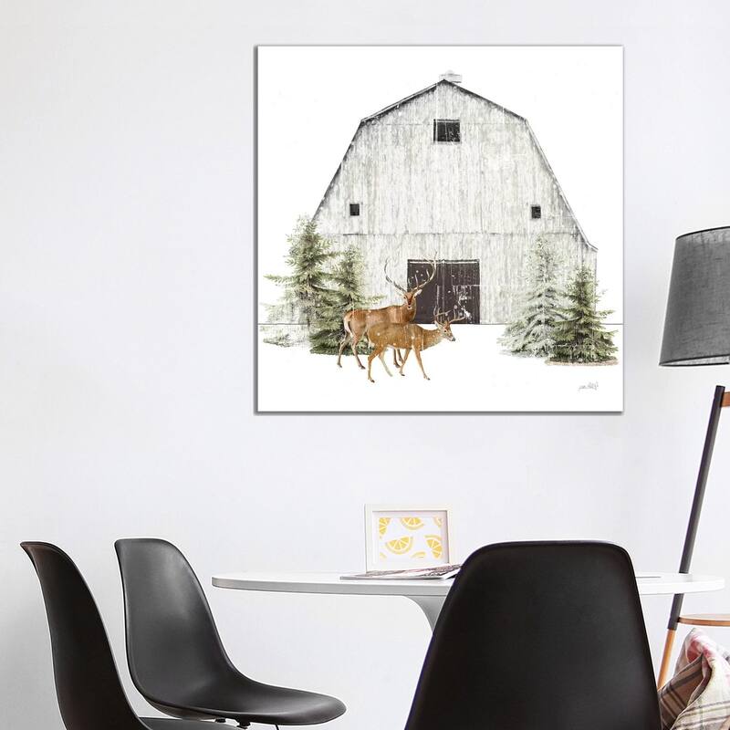 iCanvas "Wooded Holiday VI" by Katie Pertiet Canvas Print - 37x37x1.5