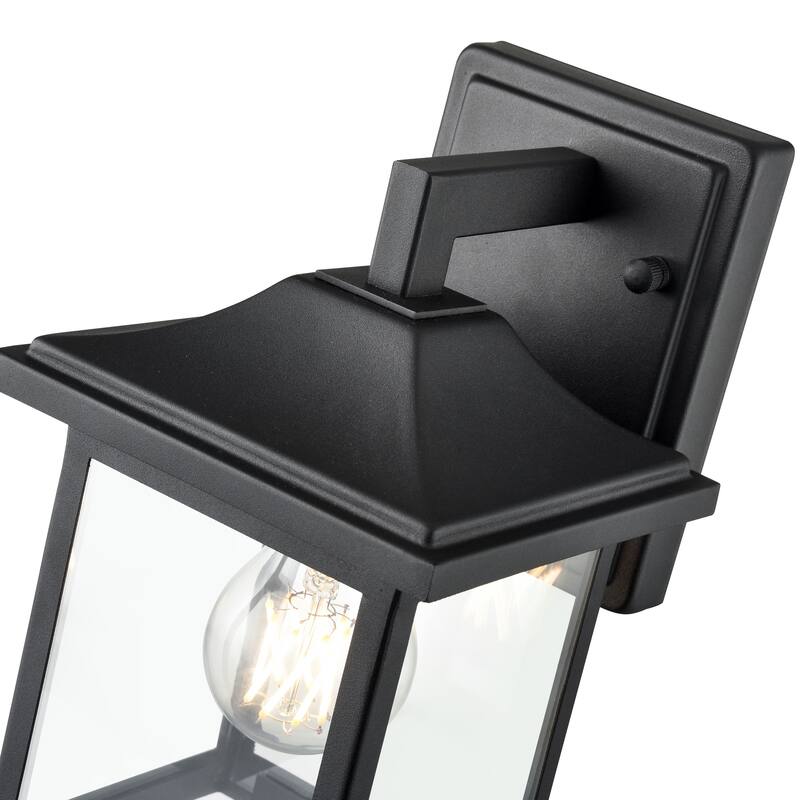Millennium Lighting 1 Light Outdoor Wall Sconce in Textured Black