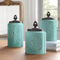 Buy Floral Kitchen Canisters Online at Overstock | Our Best ...