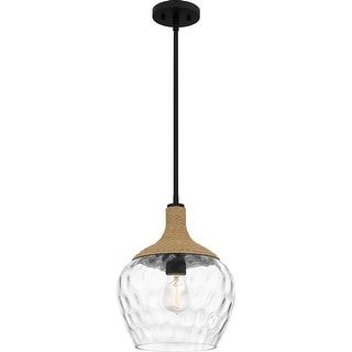 Royer 1-Light Matte Black Mini Pendant - Matte Black