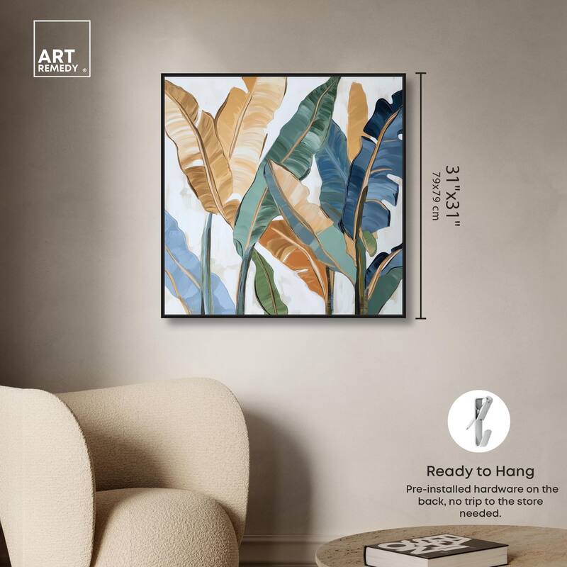 Paradise Fronds IV Canvas by Art Remedy