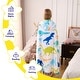 preview thumbnail 10 of 18, Sweet Home Collection Kids' Printed Hooded Wearable Blanket, Flannel Fleece Cozy Birthday Gift All Season