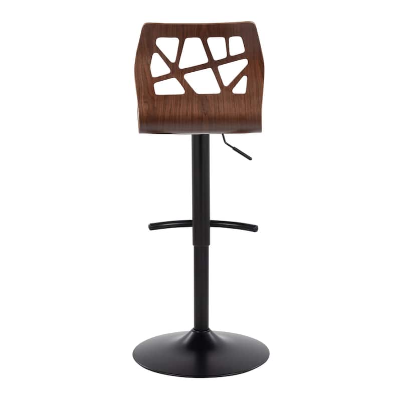 Carson Carrington Sala Adjustable Bar Stool with Rounded T Footrest (Set of 2)