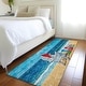 preview thumbnail 12 of 11, Premium Washable Super Soft Beach Christmas Mayfield Rug Multi - 2' 3" x 7' 6" - Runner