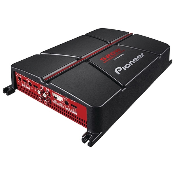 Pioneer gm-a4704 gm series class ab amp (4 channels, 520 watts max)