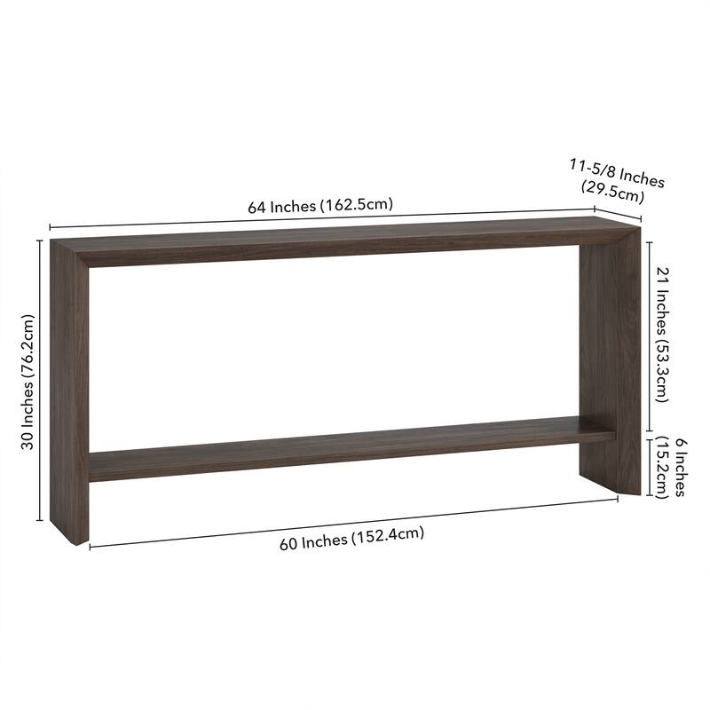 Osman 64" Wide Rectangular Console Table