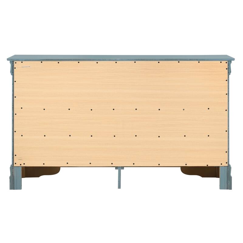 Louis Phillipe 2 6-Drawer Dresser