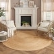 preview thumbnail 34 of 32, Nourison Natural Jute Indoor Solid Area Rug
