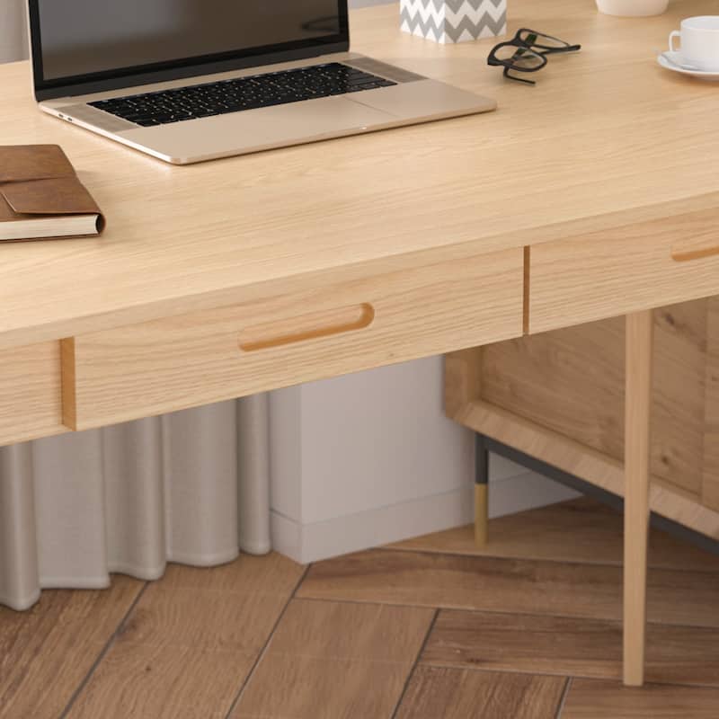 47.2"W Study Desk Writing Desk Simple