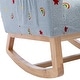 preview thumbnail 6 of 52, Nursery Rocking Chair High Back Accent Rocker for Living Room