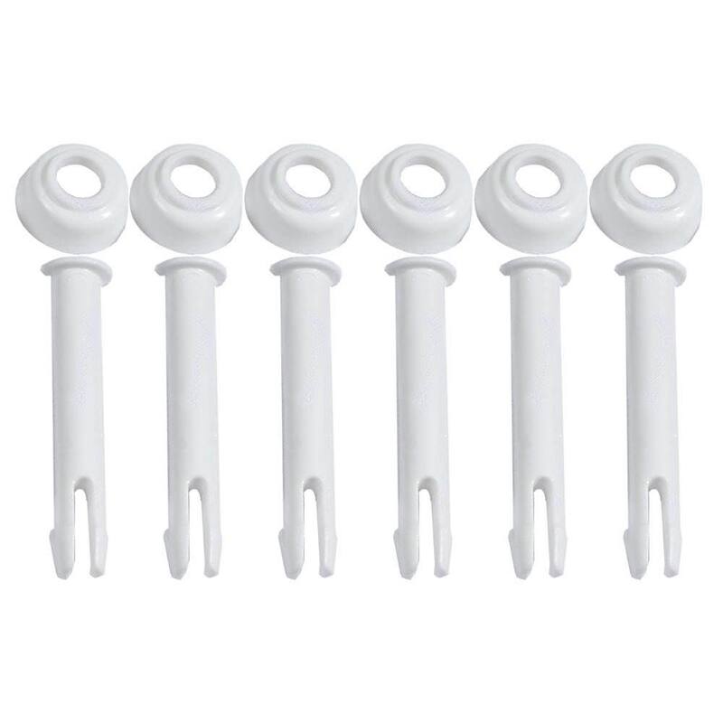 Intex Replacement Joint Pin & Seal for 13'-24' Round Metal Frame Pools (48 Pack) - 0.15