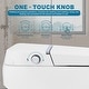 preview thumbnail 4 of 16, Vanityfair Smart Toilet Bidet with Foot Sensor Open Cover/Seat, Heated Seat, Power Outage Flushing, with Remote Control