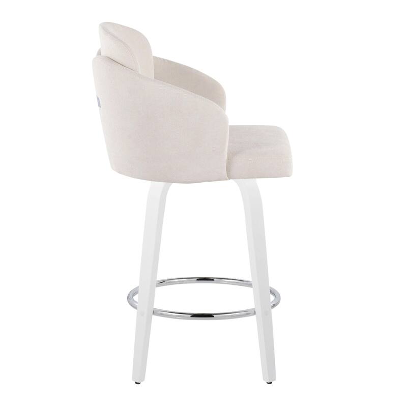 Dahlia 26" Fixed-Height Counter Stool - Set of 2