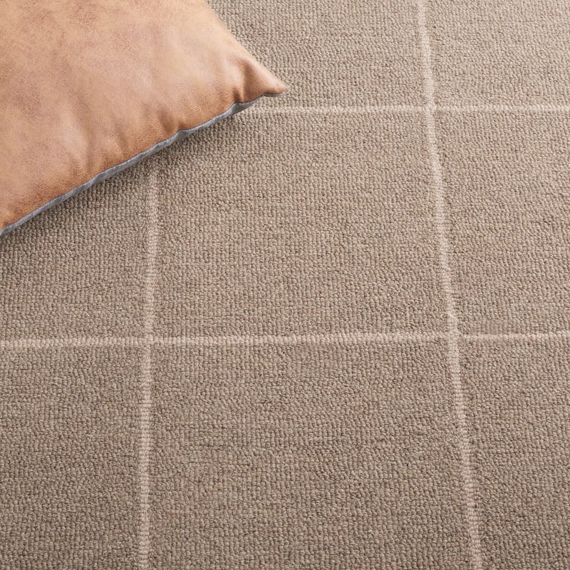 Martha Stewart by SAFAVIEH Alessya Checkered Grid Wool Rug