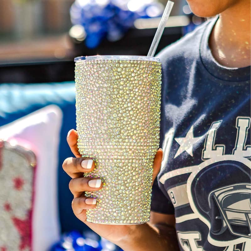 Sparkles Home Strass Stainless Steel Tumbler