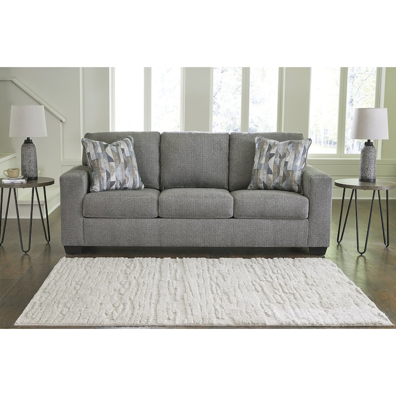 Signature Design by Ashley Deltona Sofa - 85"W x 38"D x 37"H - Graphite