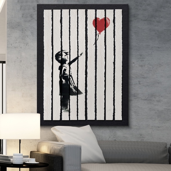 IKONICK Shredded Love Canvas Art