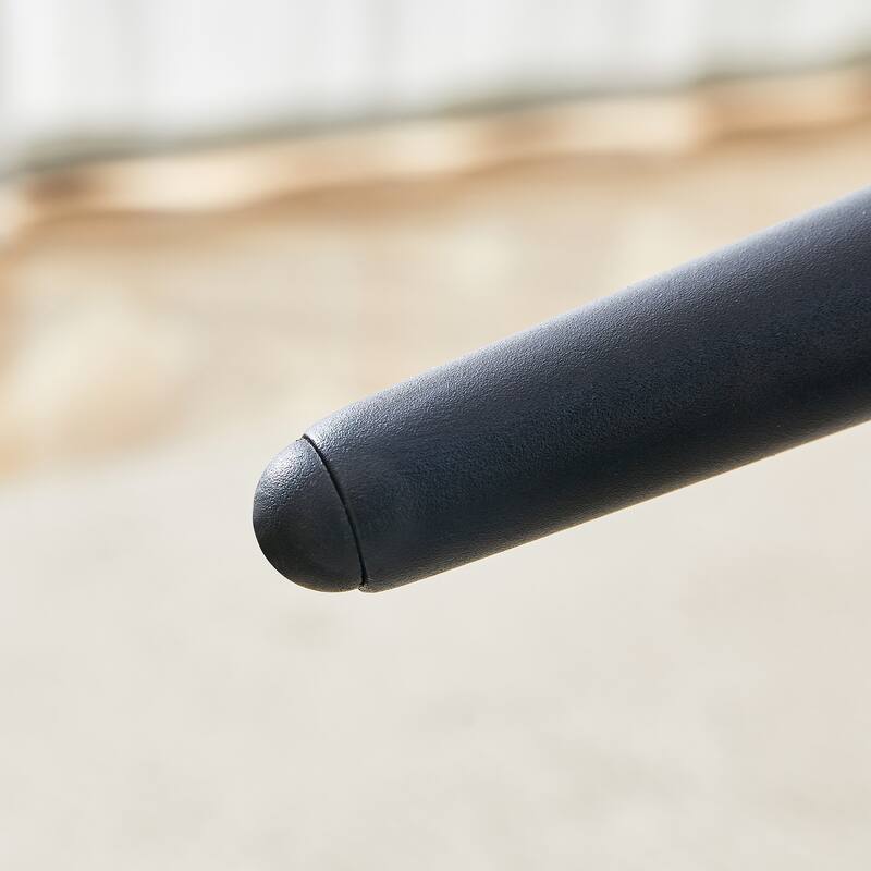 31.5 Inch Round Coffee Table with Adjustable Legs Small End Table with Marble Sticker Top Home Center Table