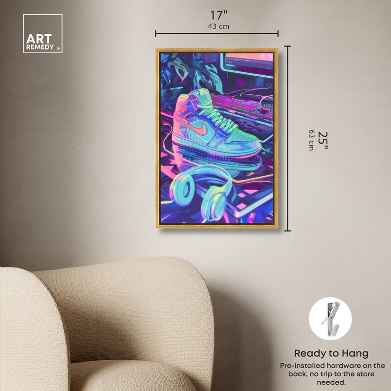 PC Gamer Sneaker Canvas by Art Remedy