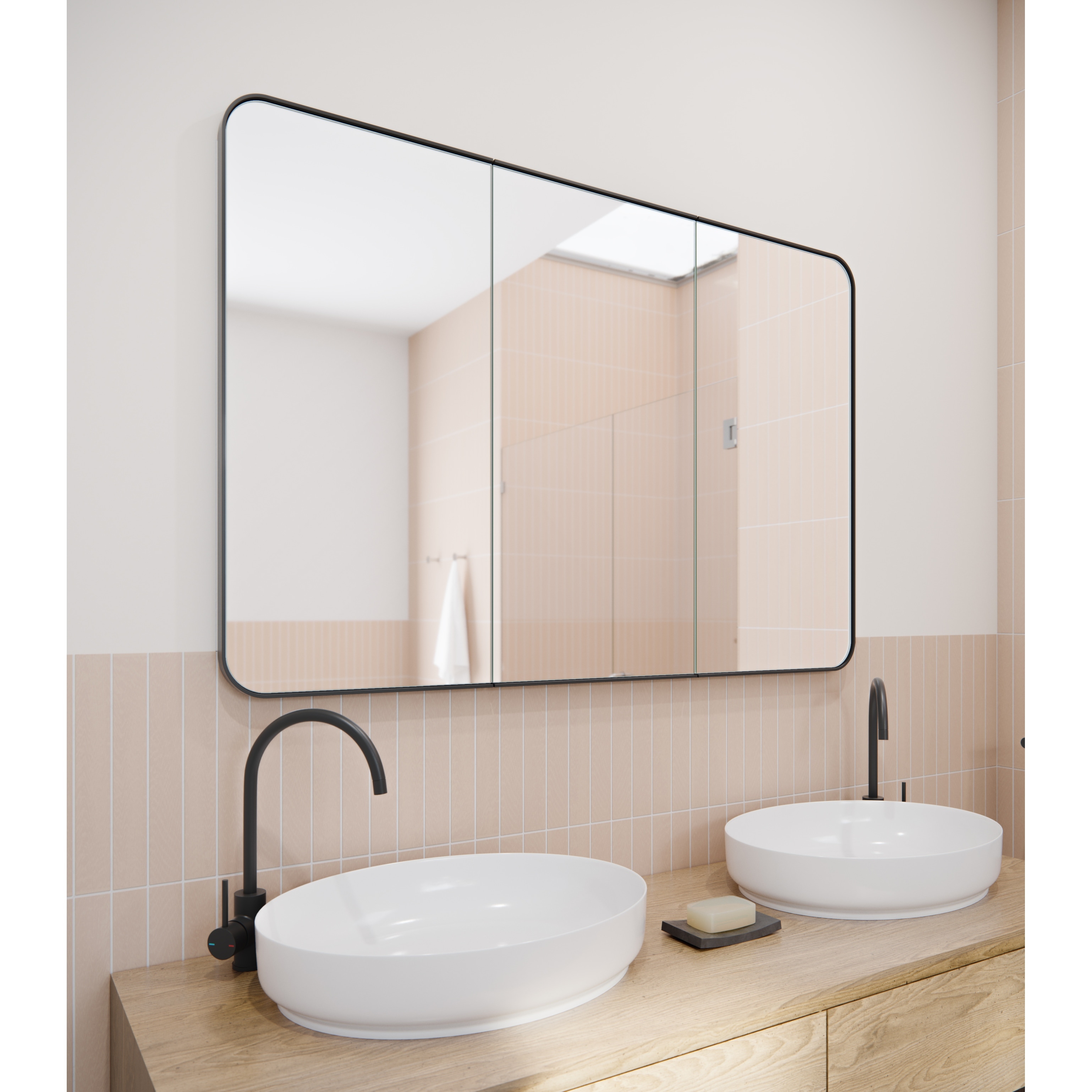 Stainless Steel Square Medicine Cabinet