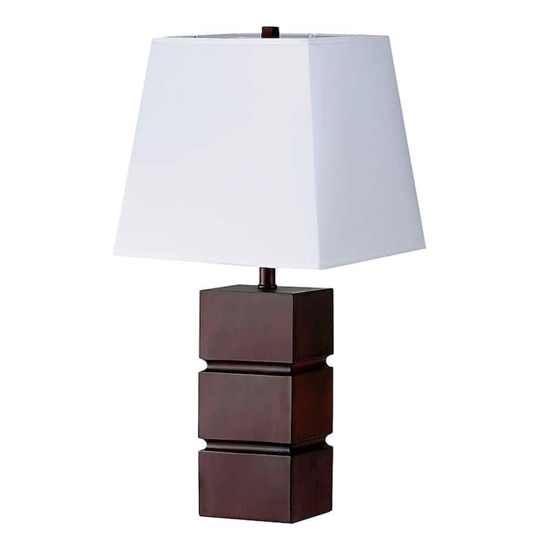 Table Lamp 27.5 Inch Modern Lamp Shade Living Room Bedroom Decor
