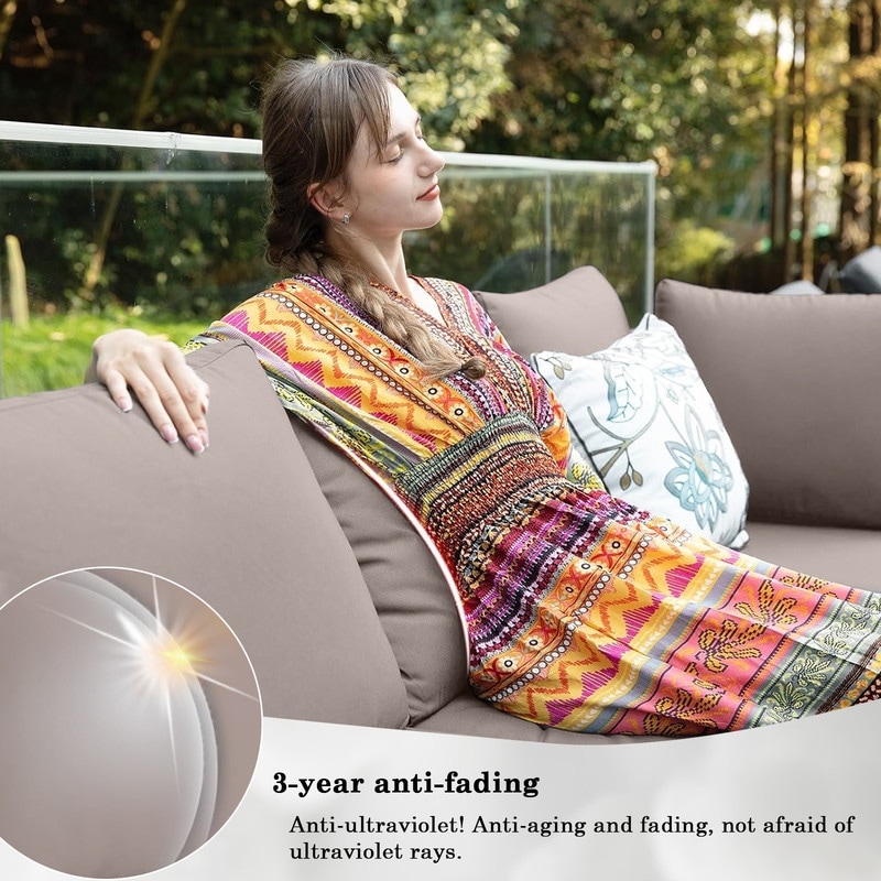 Leisure garden furniture replacement cushions 2025