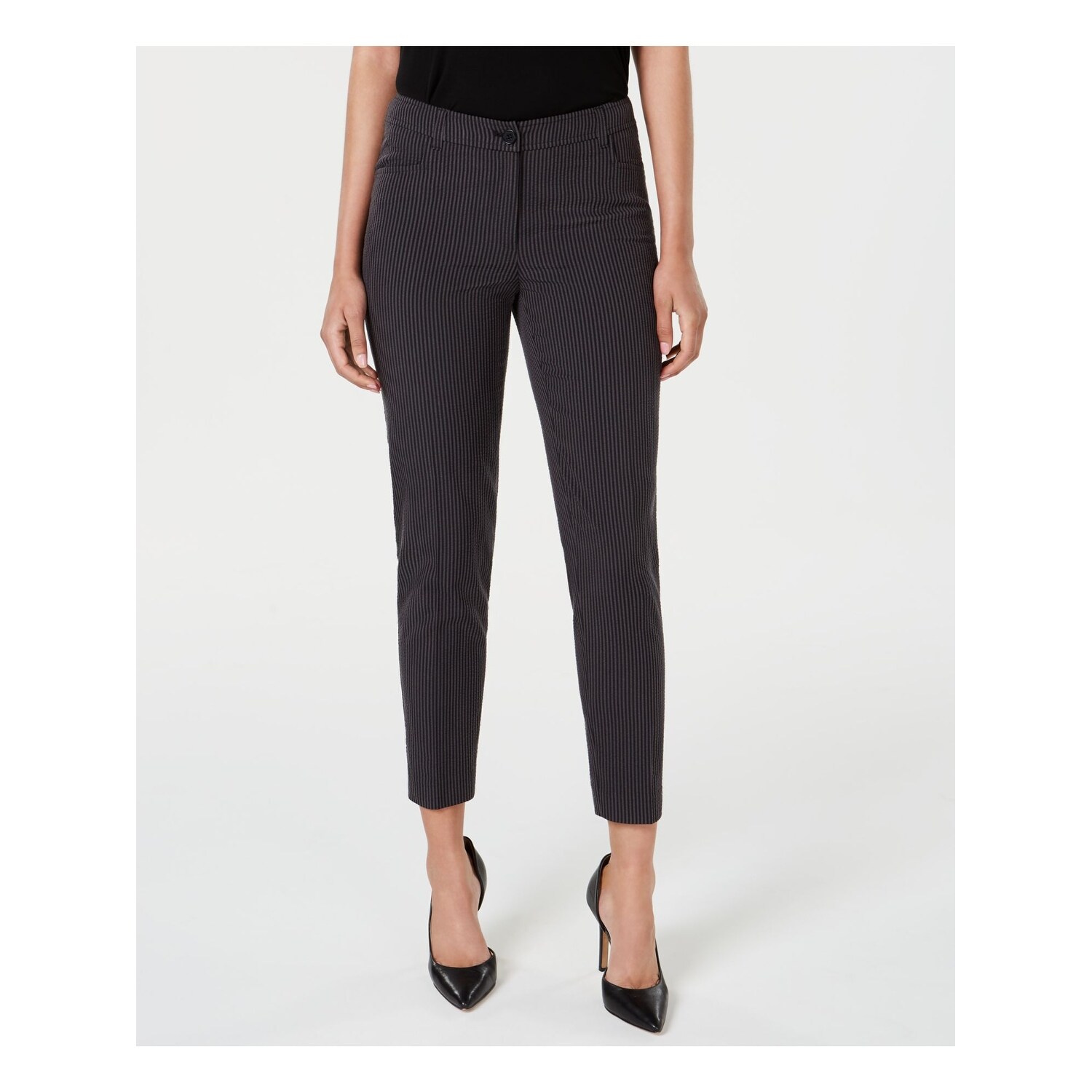 Anne klein striped pants clearance