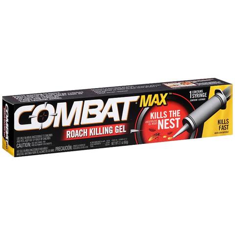 Combat 51960 Max Roach Killing Gel, 2.1 Oz (60 Gram)