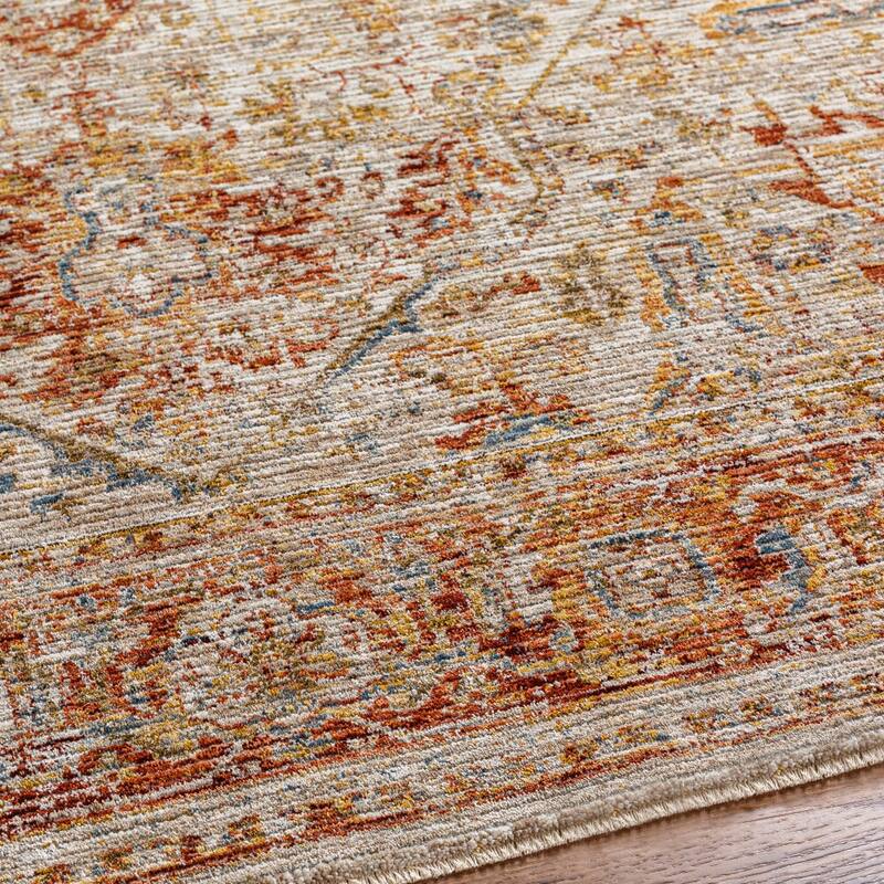 Livabliss Traditional Naila Medallion Area Rug