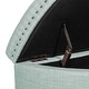 preview thumbnail 7 of 48, Adeco Half Moon Storage Ottoman Semi Circle Bench