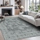 preview thumbnail 4 of 5, Bohemian Faux Cashmere Rug 9' x 12' - Grey