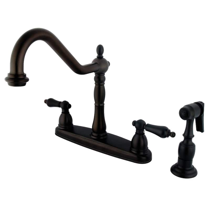 Heritage Centerset Kitchen Faucet - Oil Rubbed Bronze