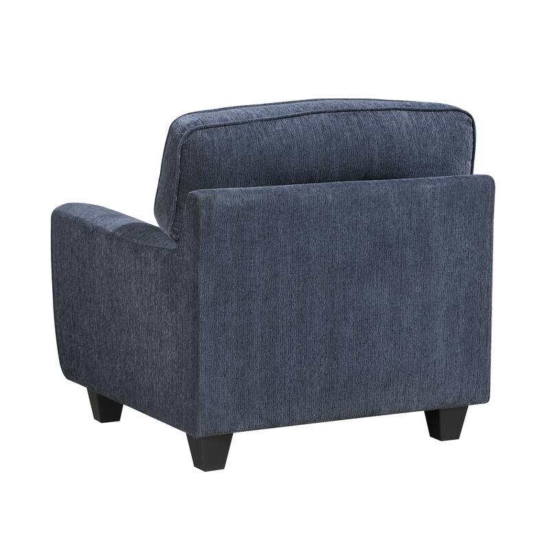 Garrison 39.5" Chenille Accent Chair - Removable Cushion Covers