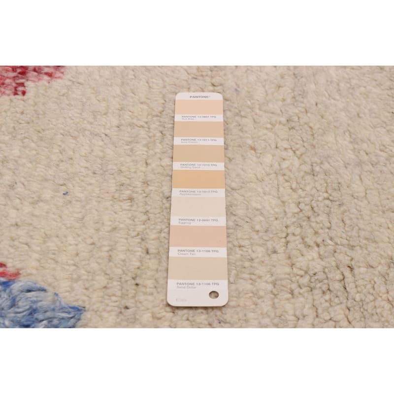 ECARPETGALLERY Hand-knotted Tangier Ivory Wool Rug - 7'11 x 9'11
