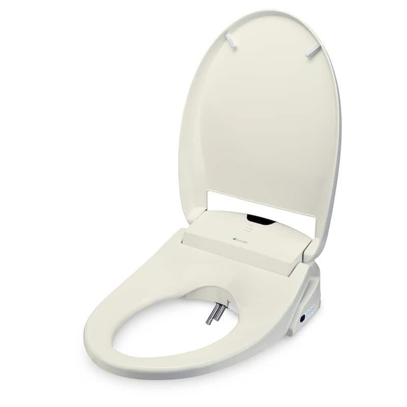 Brondell Swash 1400 Luxury Bidet Toilet Seat - Round - Biscuit