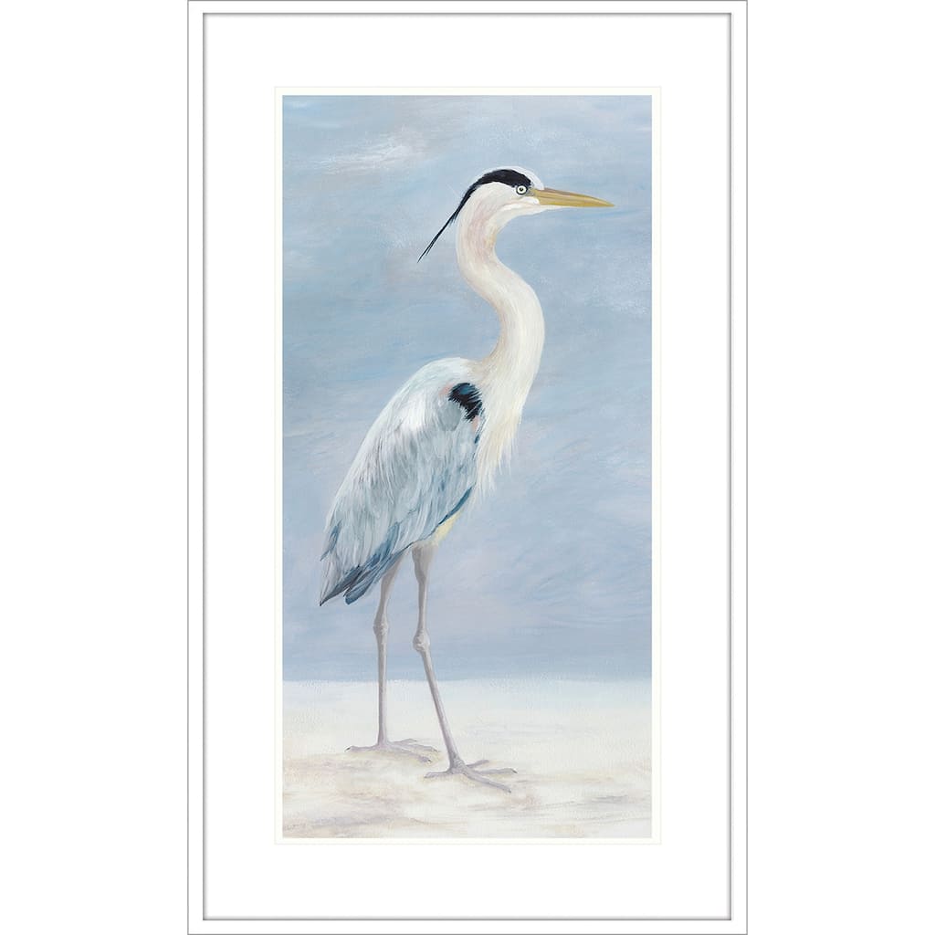 Coastal Calm I Framed Art Giclee Under Glass - Blue