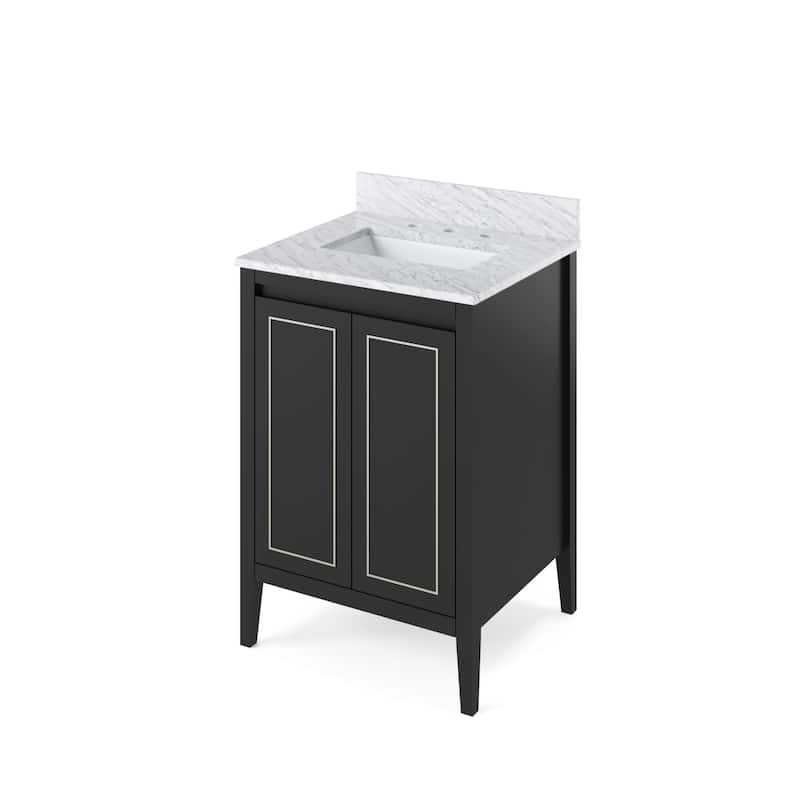 Jeffrey Alexander VKITPER24R-MARBLE Percival II 24" Free Standing