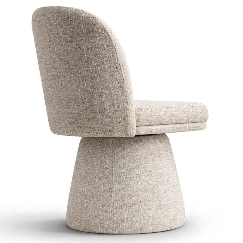 Upholstered Swivel Dining Chair(Set of 6)