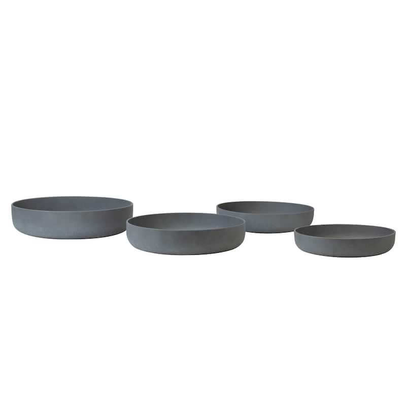 Falcon Lightweight Concrete Decorative Bowl (Set of 4)