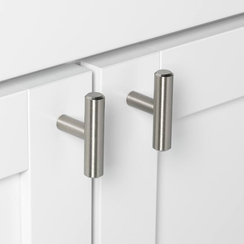 GlideRite 2-inch Solid Stainless Steel Cabinet Bar Knobs (Case of 25)