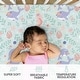 preview thumbnail 2 of 3, The Peanutshell Ocean Girl Microfiber 4-Pack Crib Sheets