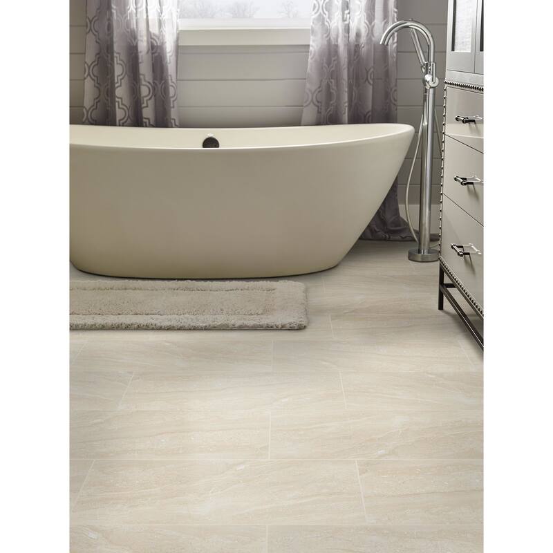 Ackland AKNPTAZI12X24P-CA Azira - 12" x 24" Porcelain Solid Floor Tile