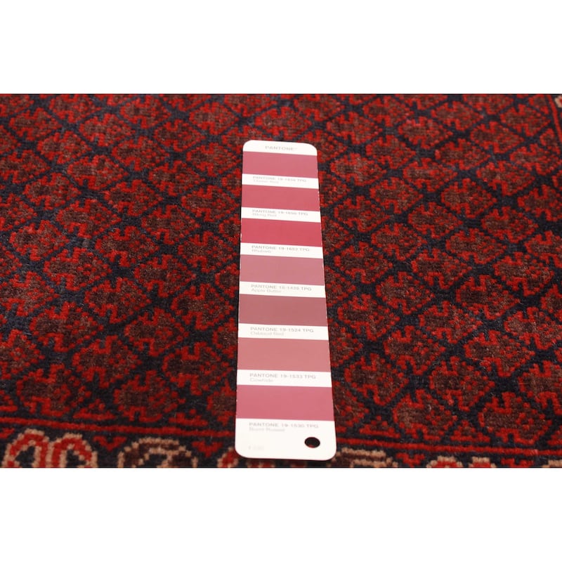 Teimani Burgundy Rug 2'9" x 4'8" - 2'9 x 4'8