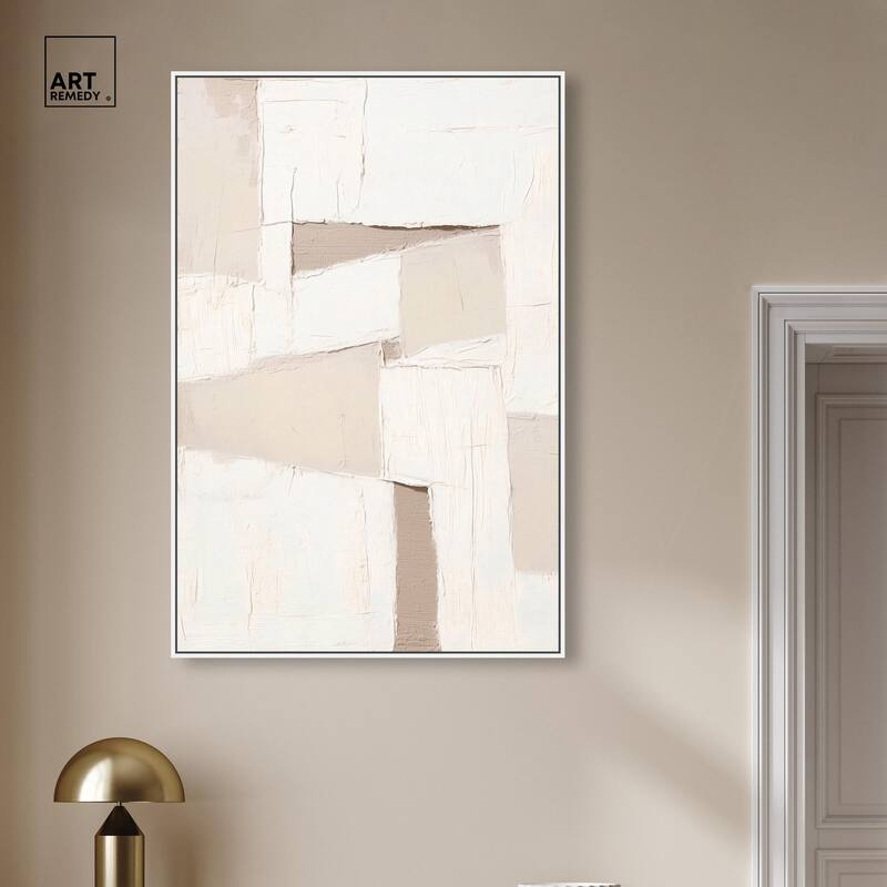 Plastered Planes I Canvas by Art Remedy