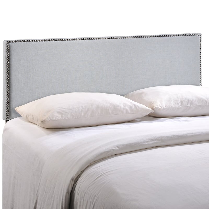 Region Queen-size Nailhead Upholstered Headboard