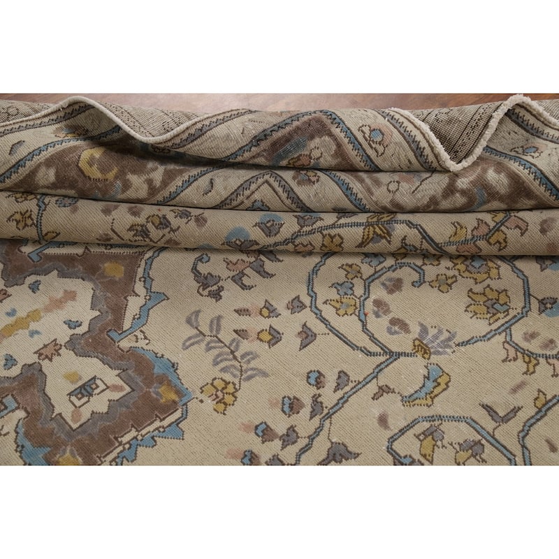 Tabriz Persian Area Rug Traditional Handmade Wool Carpet - 8'0"x 10'7"