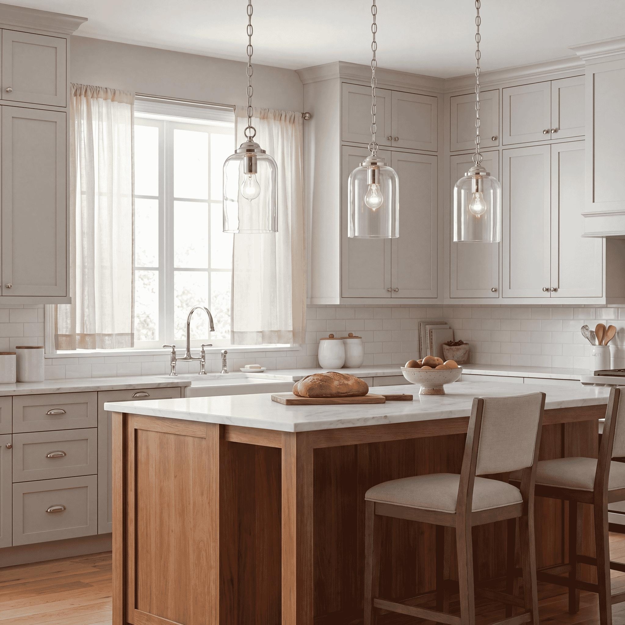 Bally 1-Light Pendant in Polished Nickel